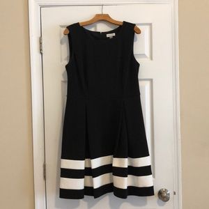 Calvin Klein color block dress